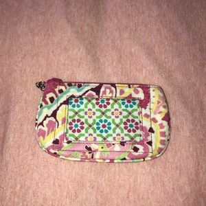 Pink Vera Bradley coin purse